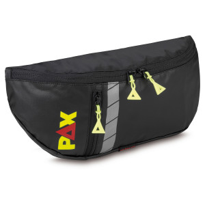 PAX Crossover bag Crag, Frontansicht, Farbe schwarz, Material PAX Rip-Tec.