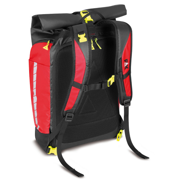 Farbvielfalt bei den PAX Roller Daypacks optional mit Luftern