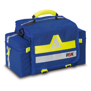 PAX emergency bag First Responder, material Dura, color blue, front view.