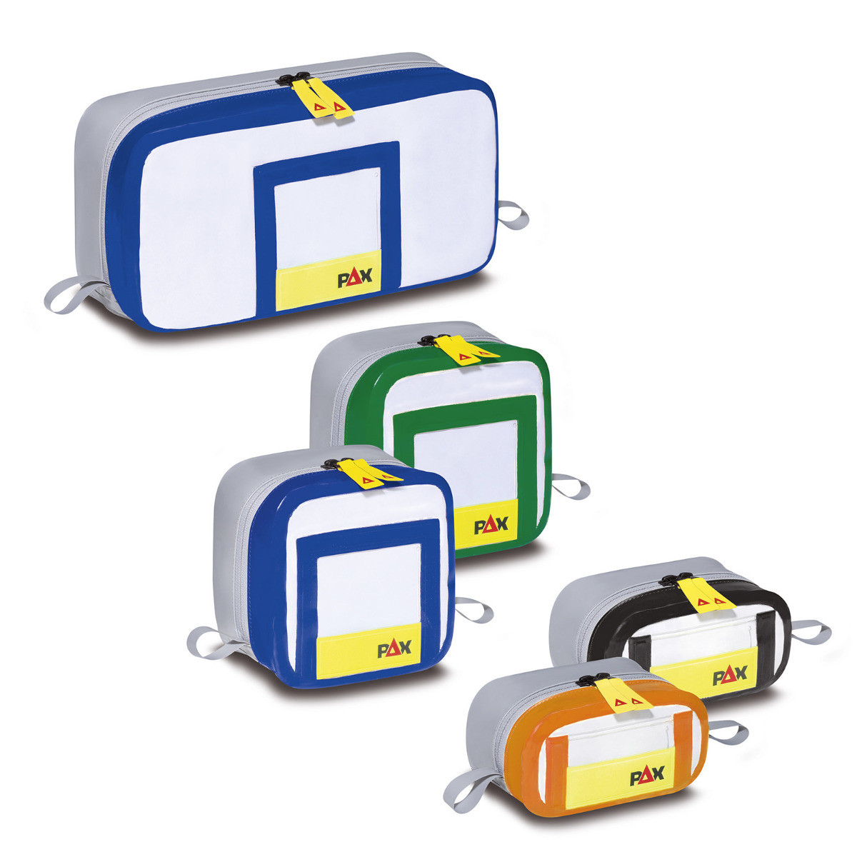 Bag inner pouch outlet