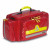 PAX emergency bag, color red frontview.