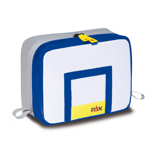 Bag inner pouch outlet