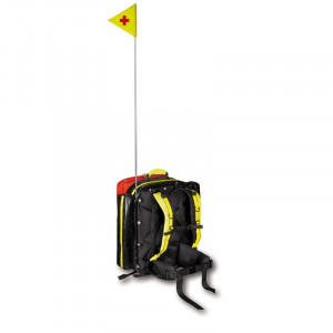 PAX reflective pennant for remote detection. Optional accessories for PAX emergency backpacks