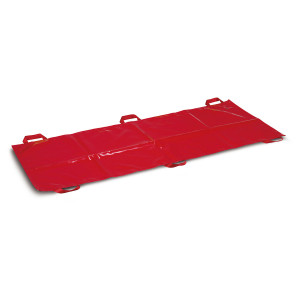 PAX Carrying sheet simple, a red carry sheet with three hand loops on both long sides 