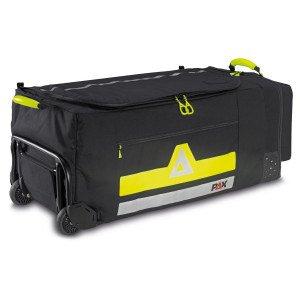 PAX Clothes trolley XL black. The clothing trolley is photographed lying down.  