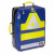 PAX emergency backpack Wasserkuppe L, PAX-Rip-Tec, colour blue, front view.
