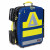 PAX emergency backpack Wasserkuppe L-ST,  front view, material PAX Tec, color blue.