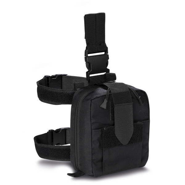 Tactical leg pouch clearance