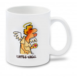 Cartoon-Cup Kaffee-Engel